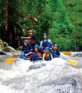 bali sobek rafting & cycling l ayung river telagawaja river batur, kintamani bali , indonesia