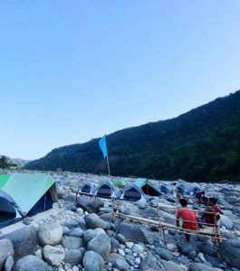 riverside camping shnongpdeng, shillong, india