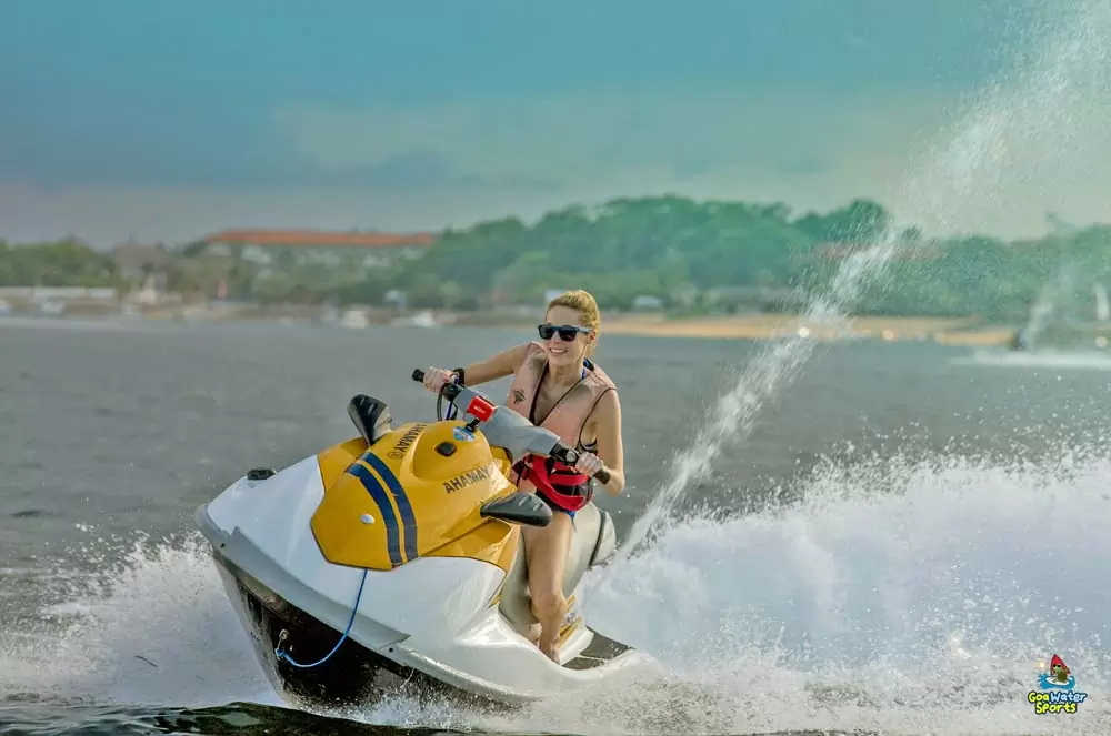 Goa Adventure jet ski goa
